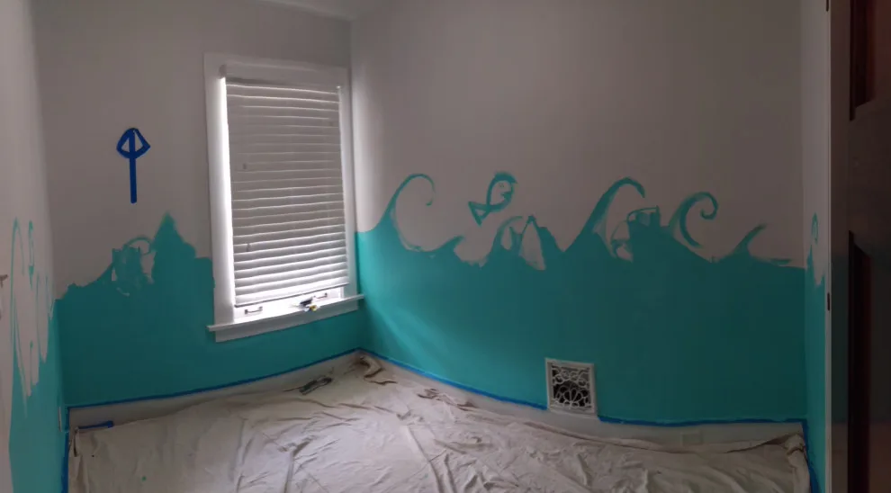 Ocean Nursery: Transformation Journey by Duff Painting Co - Photo 7