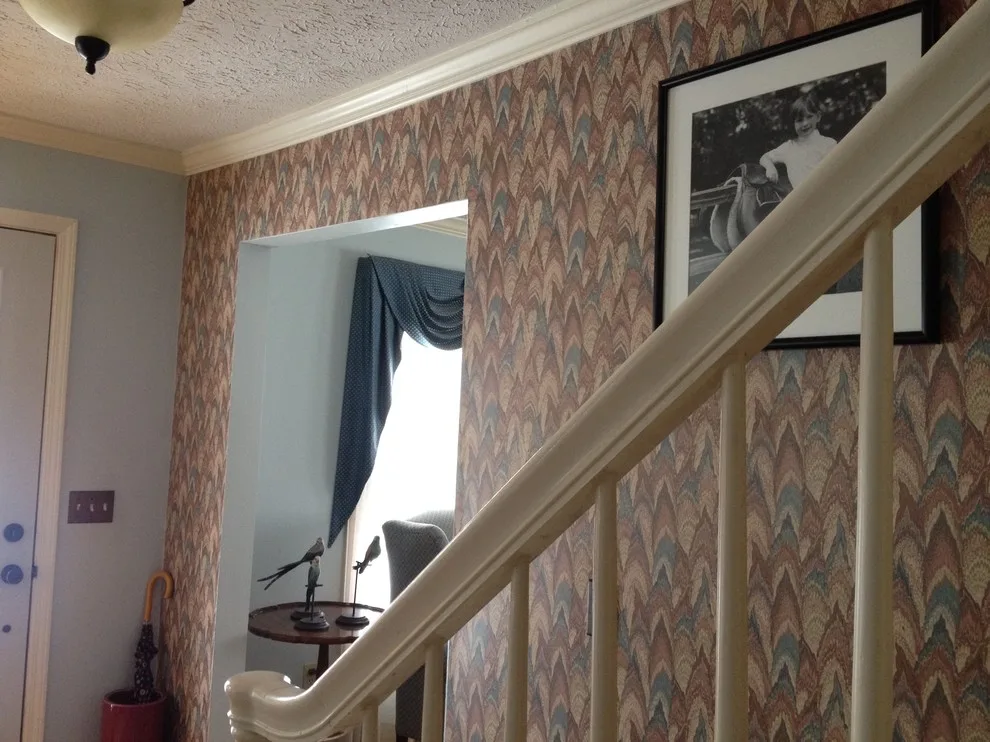 Okemos, MI Colonial Transformation (Before & After) by Alison Alfredson Color & Design - Photo 2