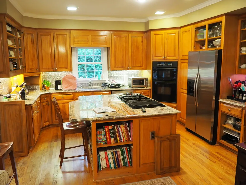 Vintage Cherry Kitchen Cabinets by Wallscapers Kitchen & Bath Innovations - Photo 2