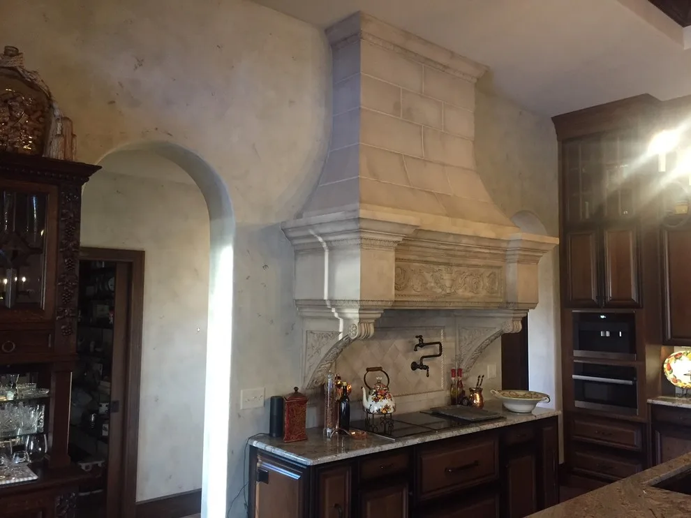 European stucco finish by Tom Henman Decorative Painting, LLC - Photo 8