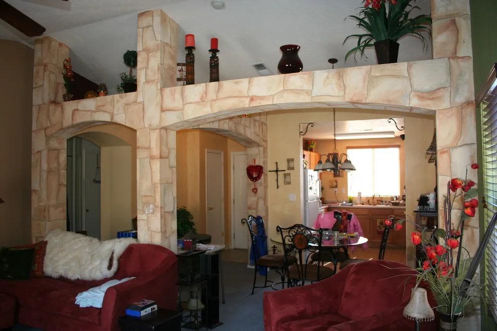 Indoor Fireplaces and Living Spaces by 360 Painting Of Albuquerque - Photo 6