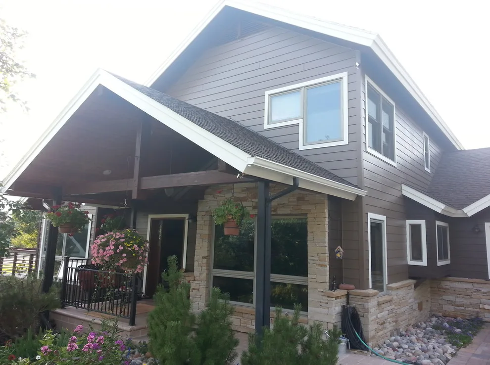 Grey House Renovation by Flying Z Painting - Photo 2