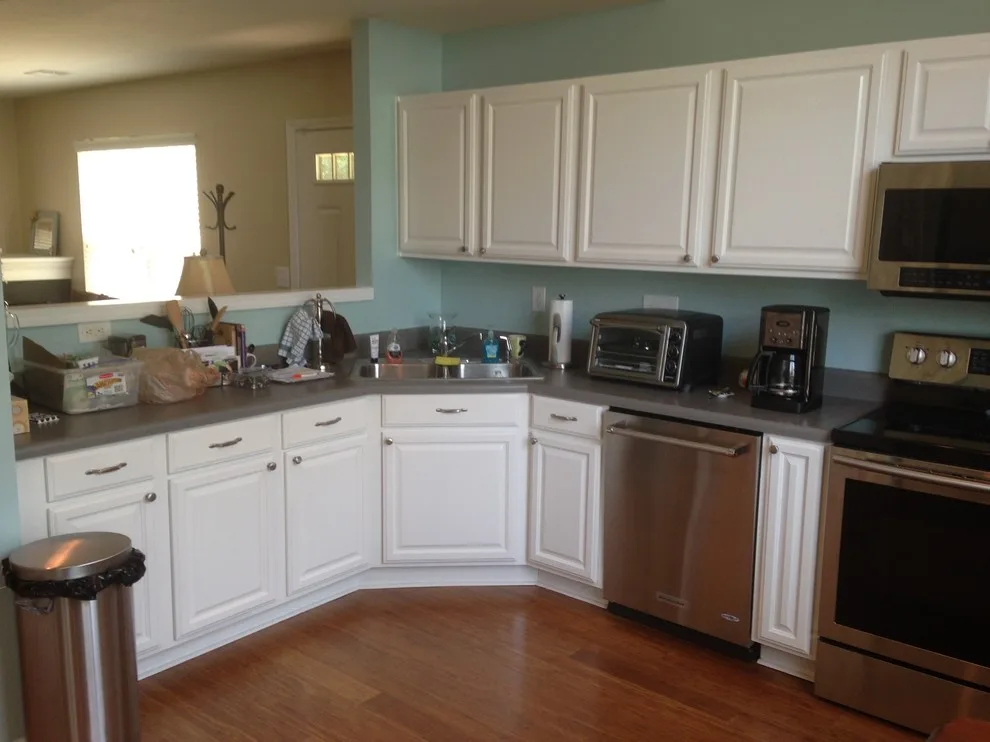 Refinished Kitchen Cabinets by Fox Brothers Painting - Photo 2