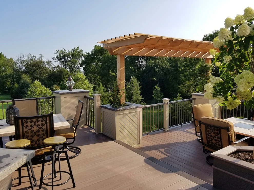 Multi-Level Deck & Pergola by GLDesigns - Photo 3