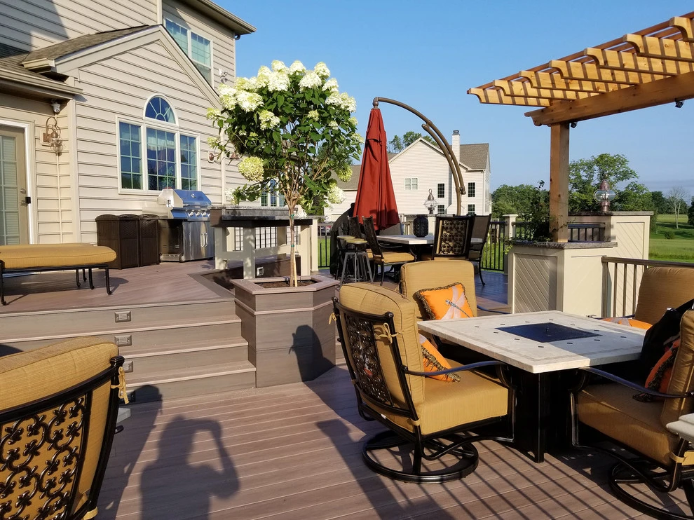 Multi-Level Deck & Pergola by GLDesigns - Photo 4