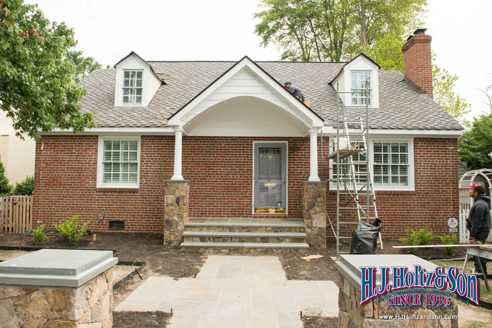 Exterior Brick Painting - Transformation Showcase by H.J. Holtz And Son, Inc. - Photo 3