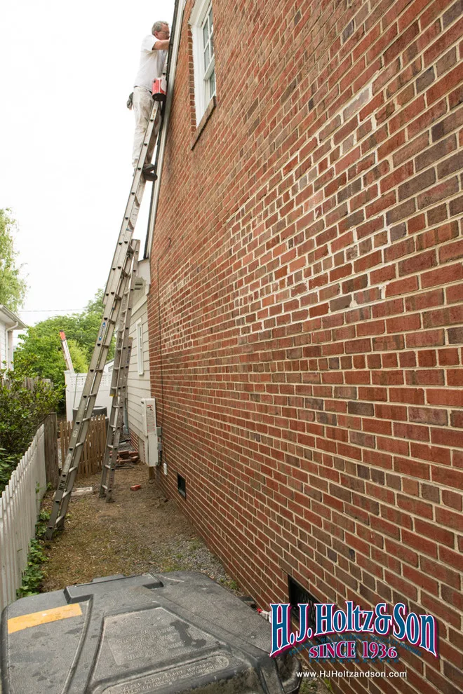 Exterior Brick Painting - Transformation Showcase by H.J. Holtz And Son, Inc. - Photo 13