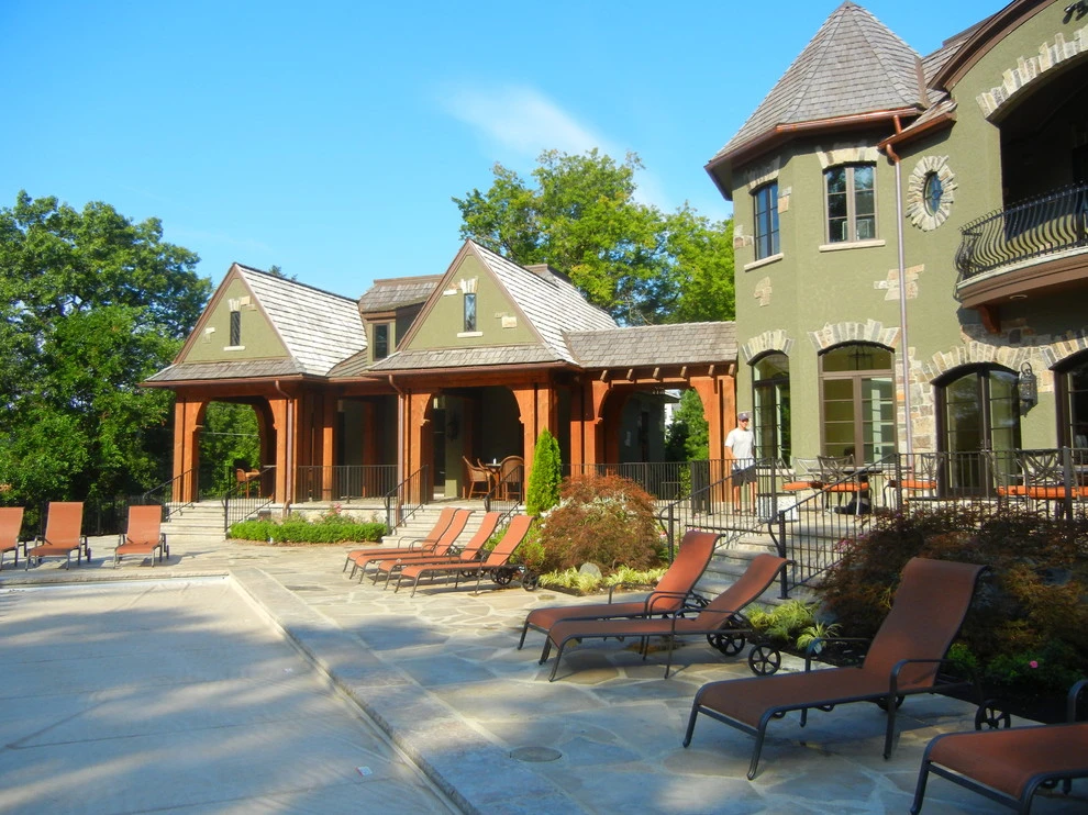 Residential Landscape: Franklin Project by Great Oaks Landscape Associates Inc. - Photo 2