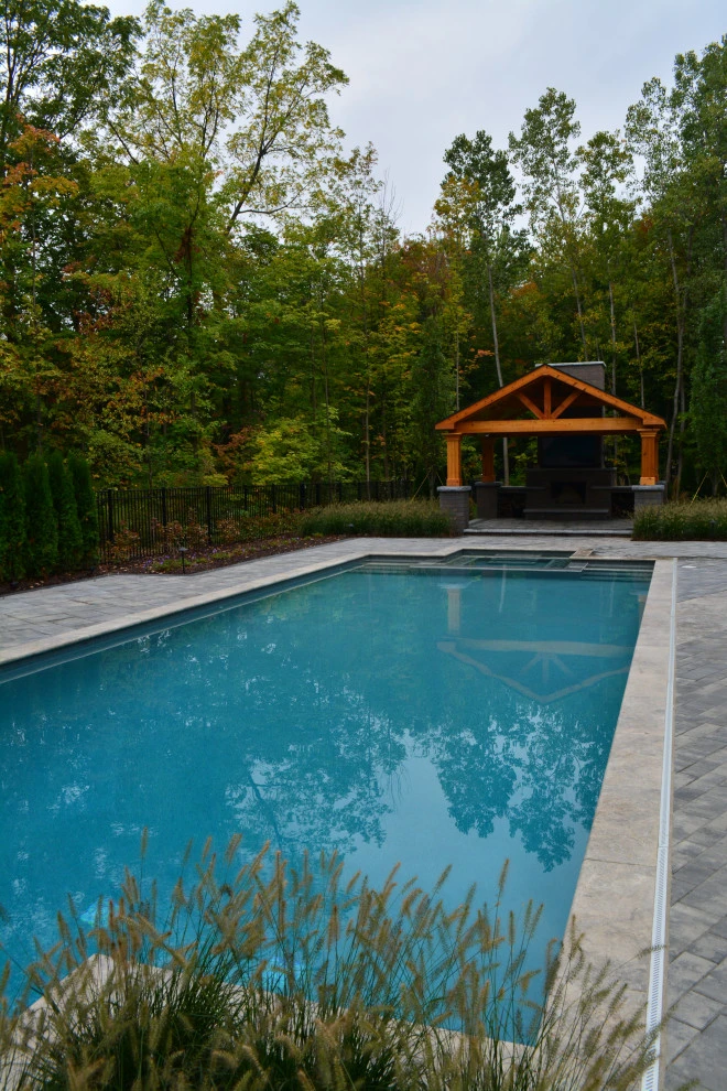 Backyard Pool Retreat by Great Oaks Landscape Associates Inc. - Photo 40