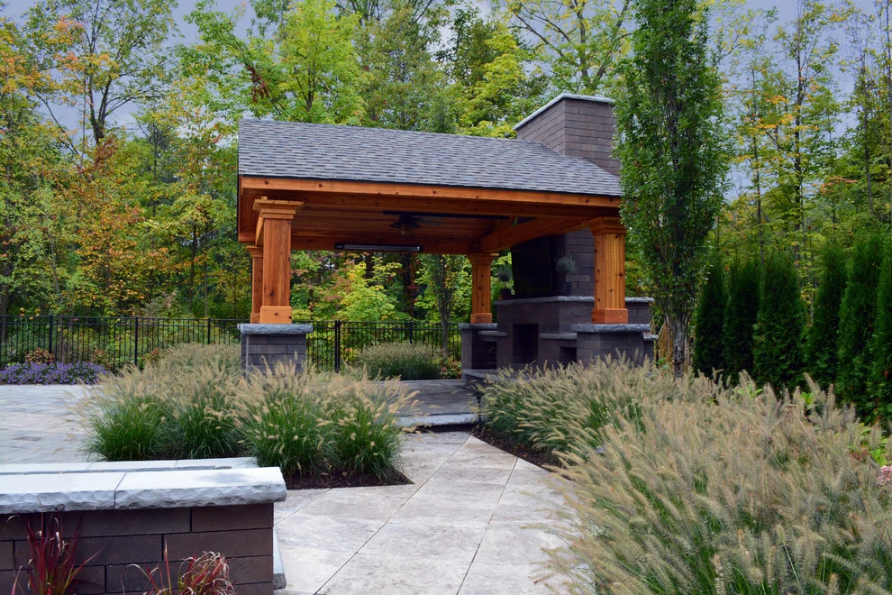 Backyard Pool Retreat by Great Oaks Landscape Associates Inc. - Photo 71