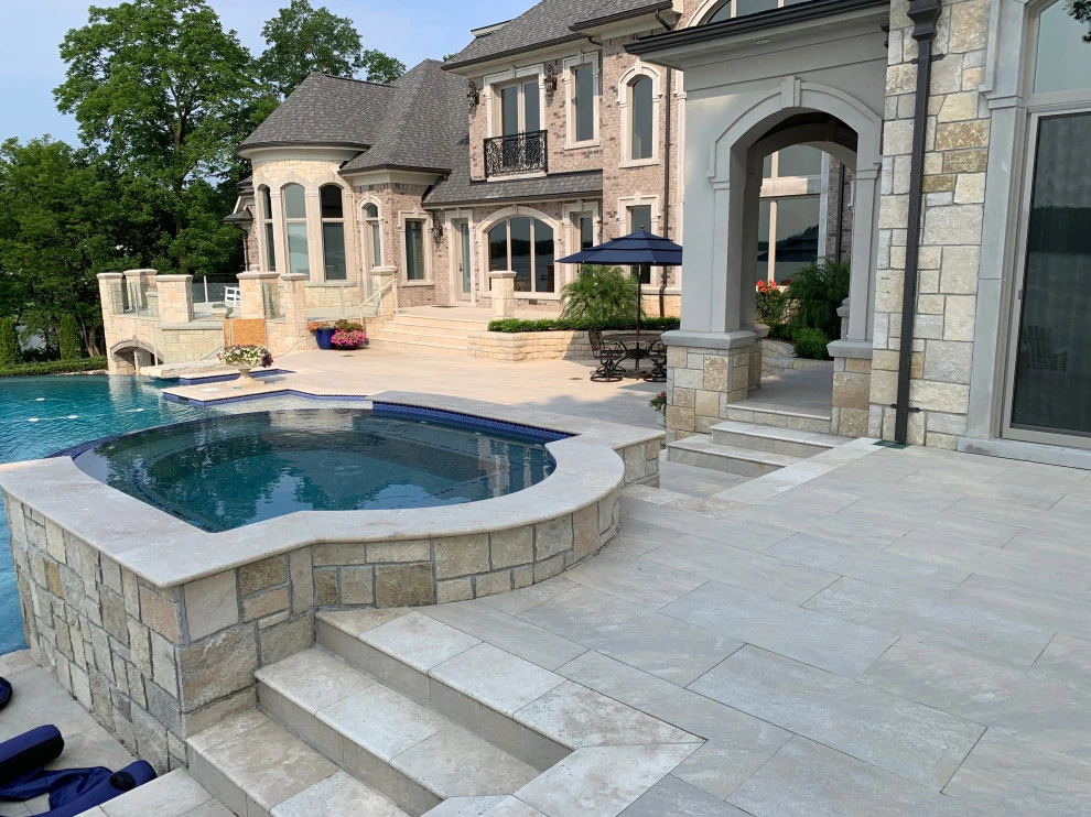 Backyard Pool Retreat by Great Oaks Landscape Associates Inc. - Photo 27