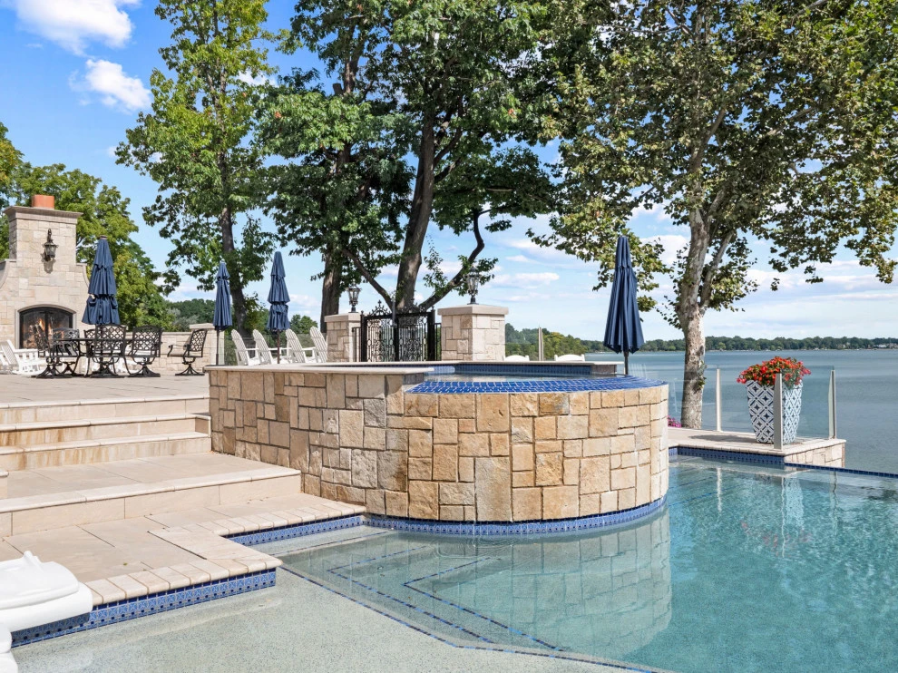 Orchard Lake Limestone Chateau by Great Oaks Landscape Associates Inc. - Photo 24