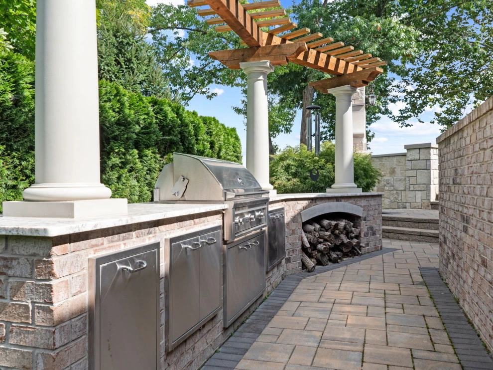 Orchard Lake Limestone Chateau by Great Oaks Landscape Associates Inc. - Photo 3