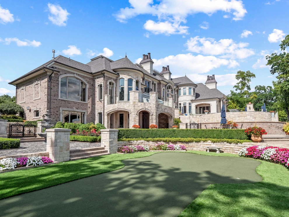 Orchard Lake Limestone Chateau by Great Oaks Landscape Associates Inc. - Photo 50