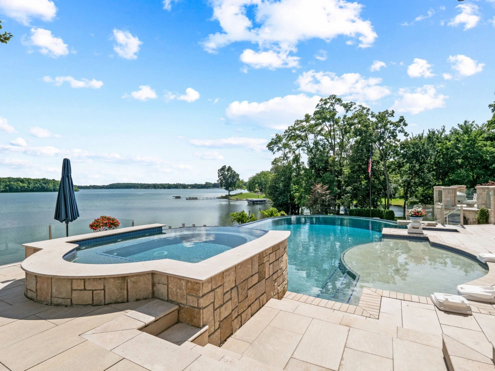 Orchard Lake Limestone Chateau by Great Oaks Landscape Associates Inc. - Photo 14