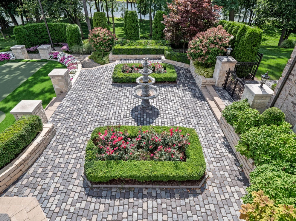 Orchard Lake Limestone Chateau by Great Oaks Landscape Associates Inc. - Photo 34