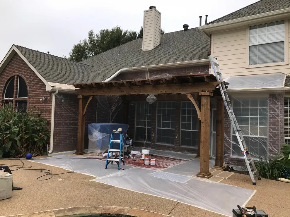 Pergola Refinish 2 by Chavez Unique Painting - Photo 2