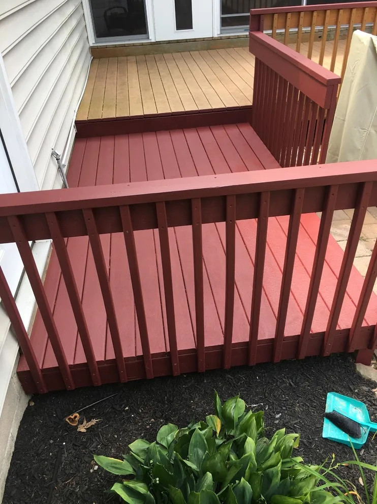 Pittsford Deck Finisher by M.B. Lind Painting - Photo 18