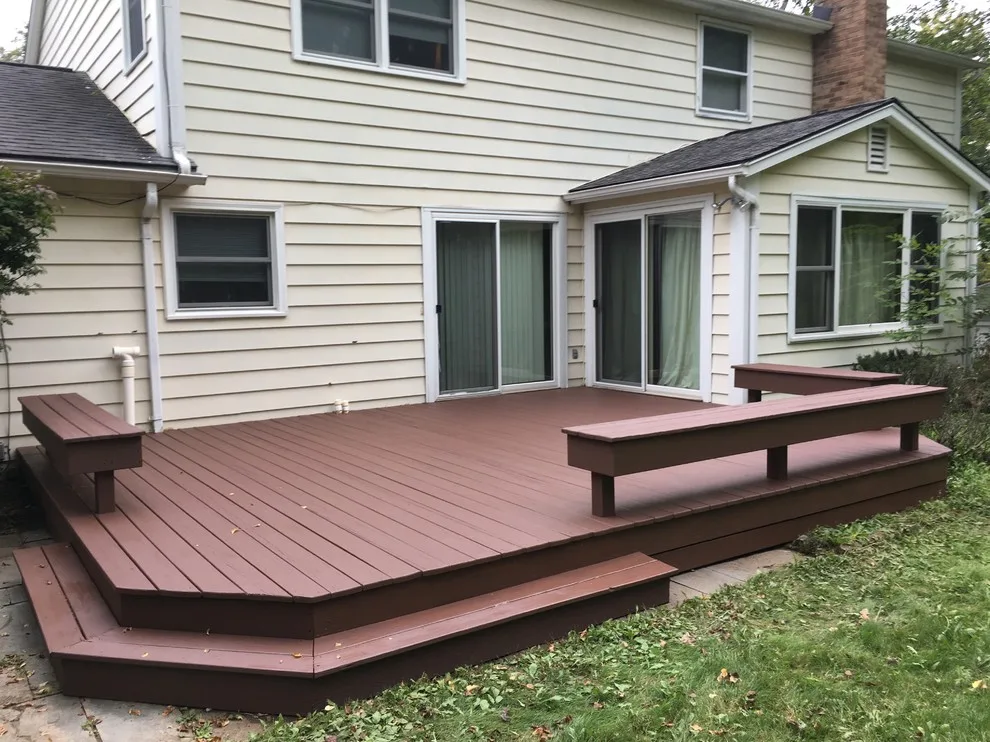 Pittsford Deck Finisher by M.B. Lind Painting - Photo 12