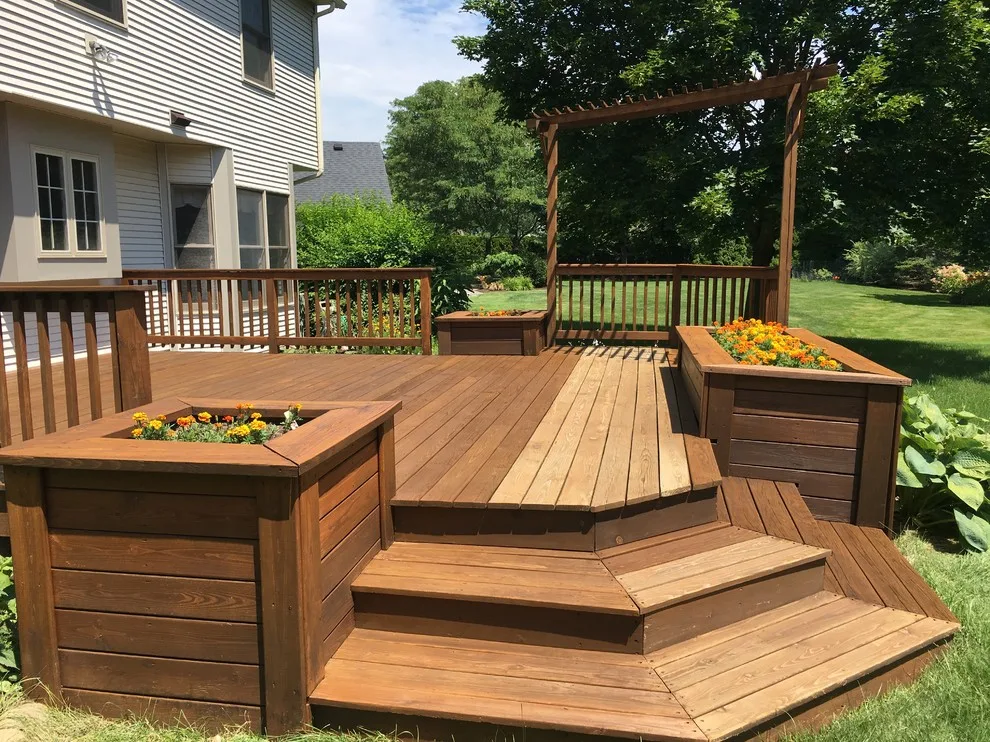 Pittsford Deck Finisher by M.B. Lind Painting - Photo 5