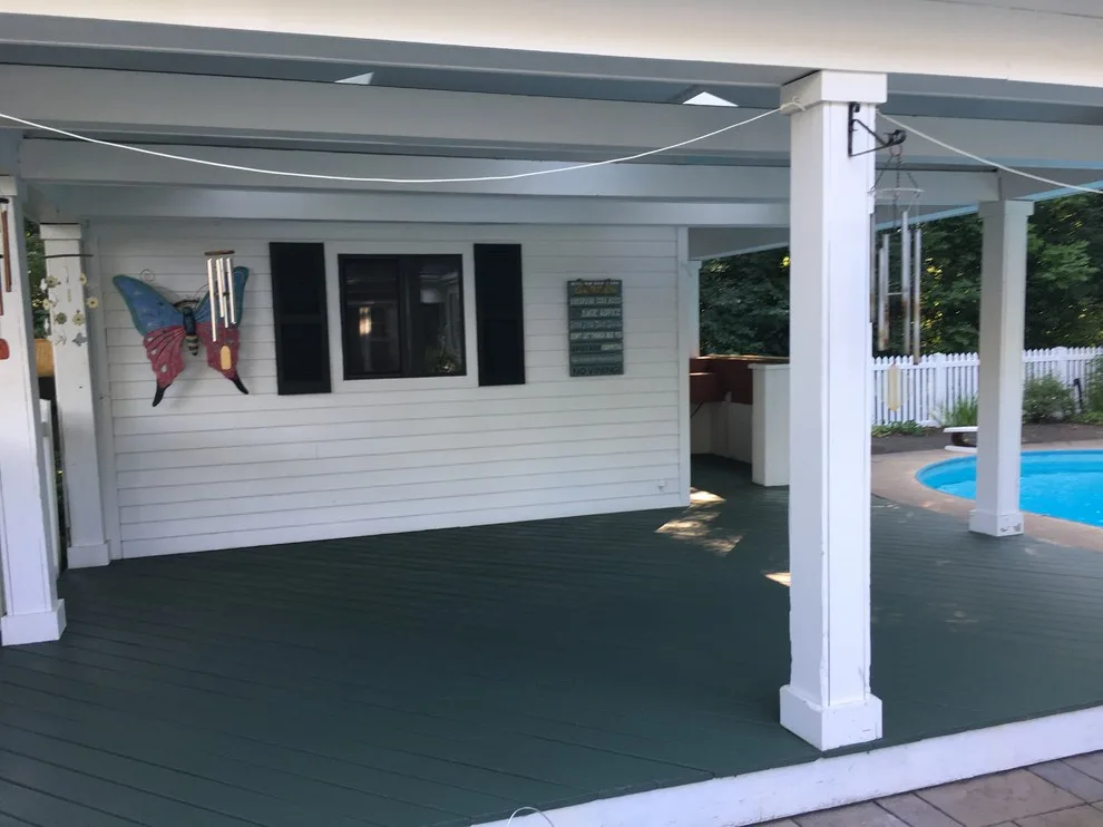 Pittsford Deck Finisher by M.B. Lind Painting - Photo 6