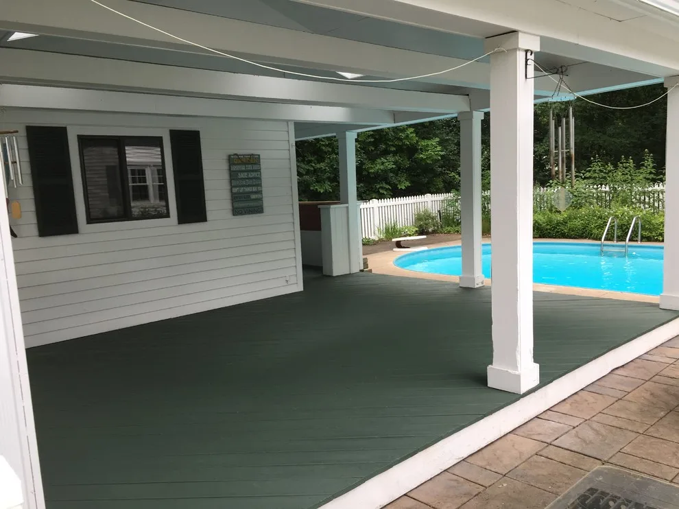 Pittsford Deck Finisher by M.B. Lind Painting - Photo 16