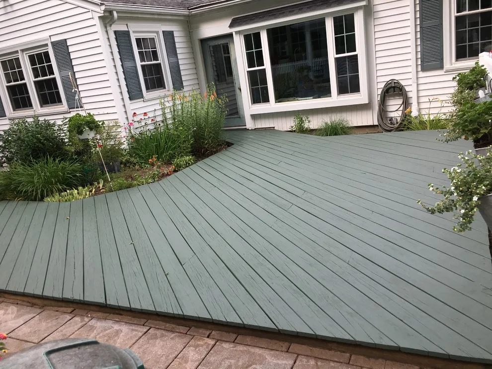 Pittsford Deck Finisher by M.B. Lind Painting - Photo 9