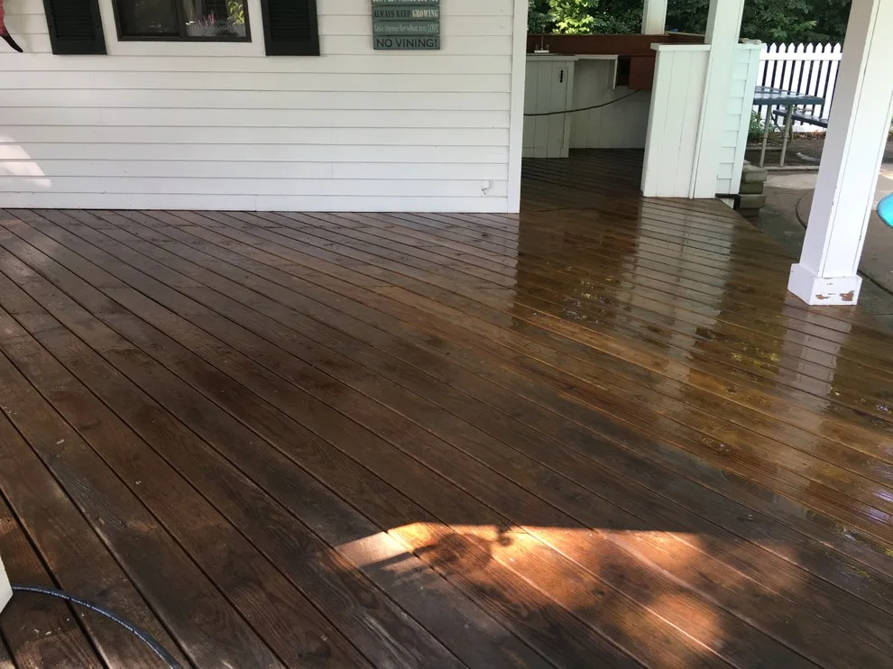 Pittsford Deck Finisher by M.B. Lind Painting - Photo 11