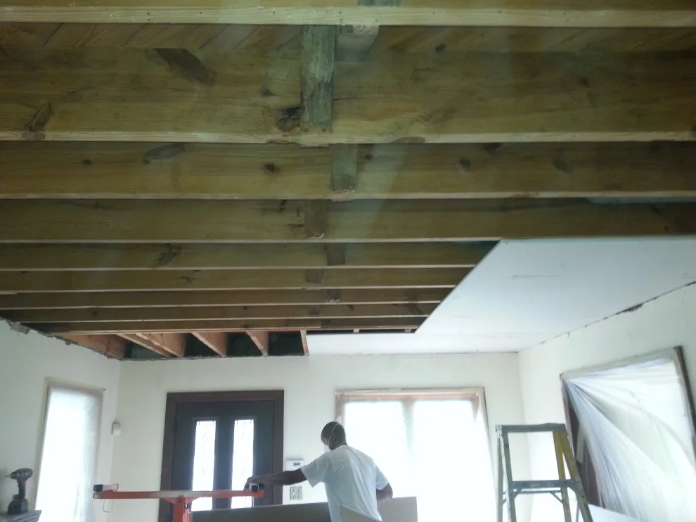 Ceiling Plastering and Drywall Renovation by Sandco Construction & Landscaping - Photo 6