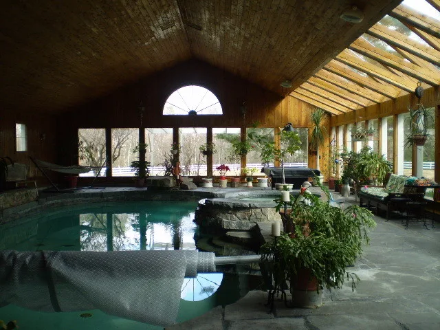 Refinishing Wood Siding for Pool House by Painting By Marge Inc. - Photo 3