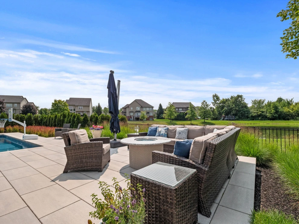 South Lyon Back Yard Pool & Patio by Great Oaks Landscape Associates Inc. - Photo 17