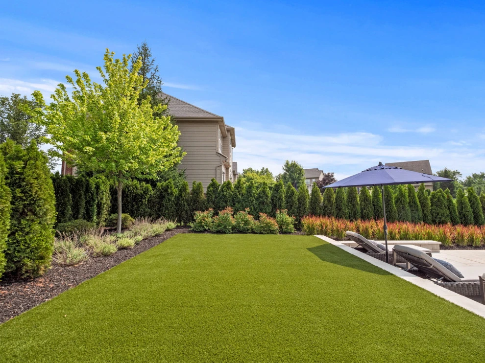 South Lyon Back Yard Pool & Patio by Great Oaks Landscape Associates Inc. - Photo 10