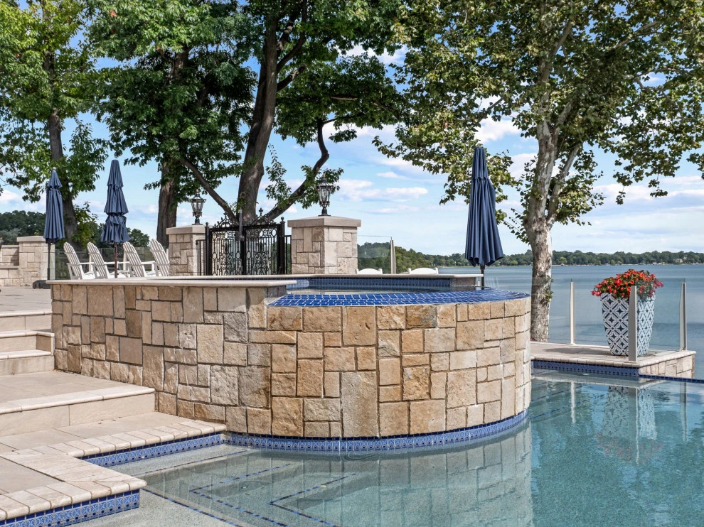 Orchard Lake Limestone Chateau by Great Oaks Landscape Associates Inc. - Photo 4