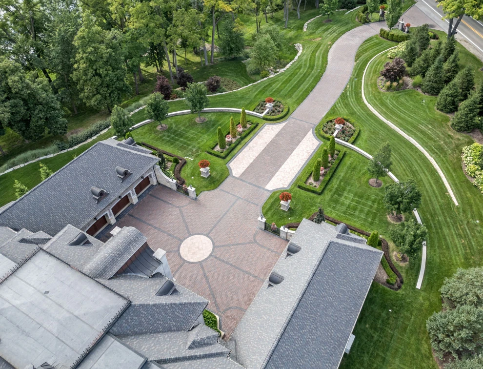 Orchard Lake Limestone Chateau by Great Oaks Landscape Associates Inc. - Photo 15