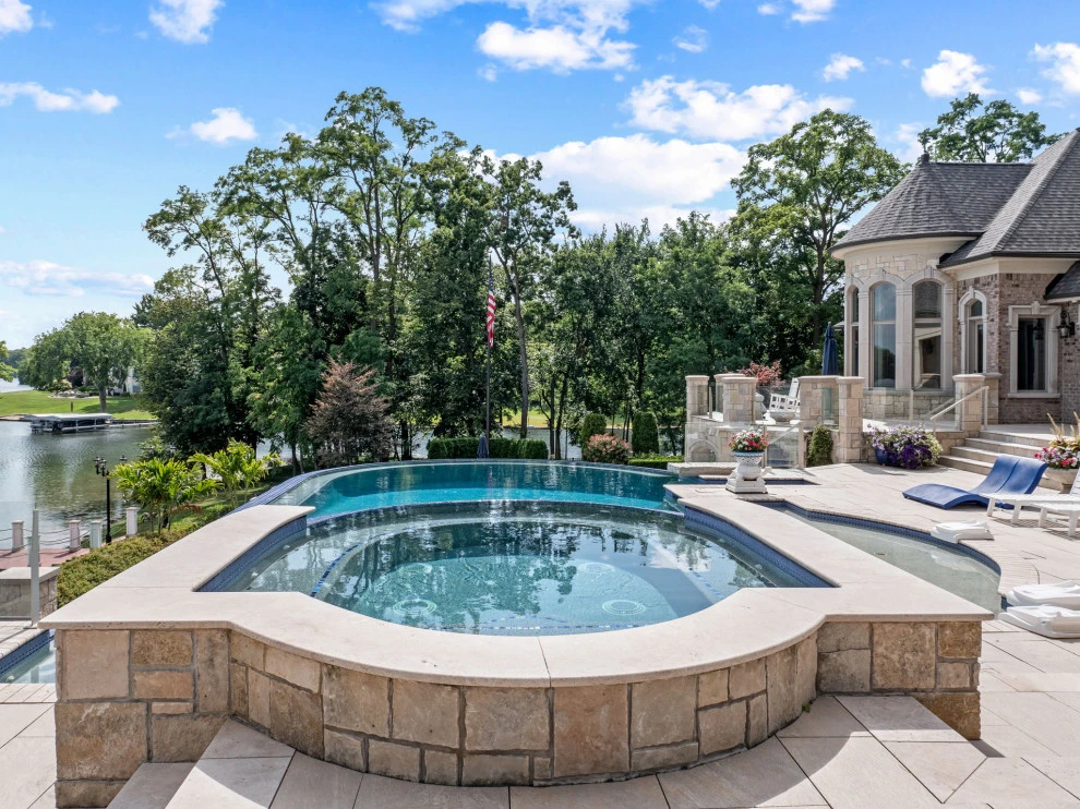 Orchard Lake Limestone Chateau by Great Oaks Landscape Associates Inc. - Photo 19
