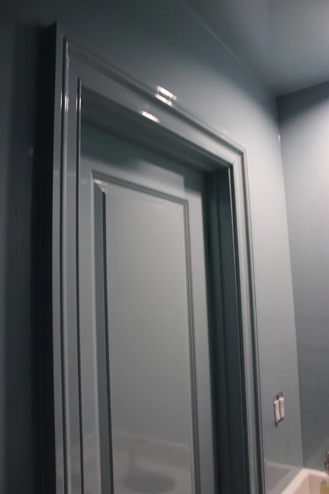 European Fine Paints Powder Room by Jason Bertoniere Painting Contractor - Photo 4