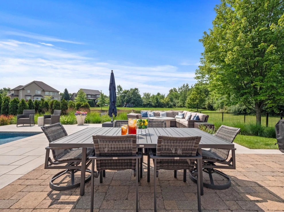 South Lyon Back Yard Pool & Patio by Great Oaks Landscape Associates Inc. - Photo 14