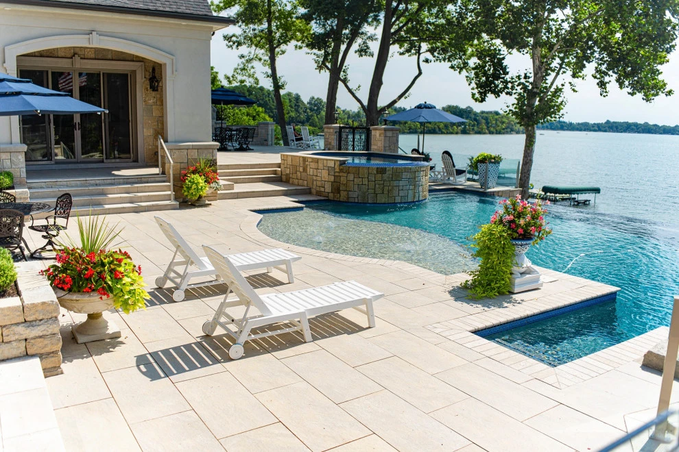 Customized Pool Designs & Pool Decks by Great Oaks Landscape Associates Inc. - Photo 17