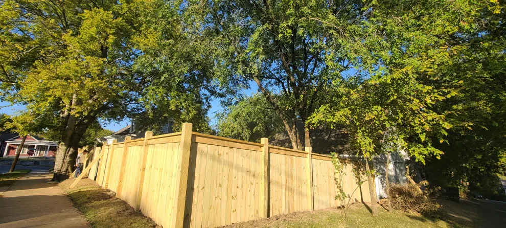 Wood Fence Replacement Project by Pro-Master Painting - Photo 5