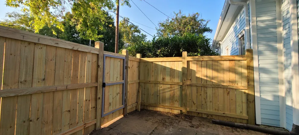 Wood Fence Replacement Project by Pro-Master Painting - Photo 6