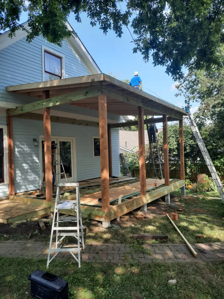 Western Cedar Deck Project by Pro-Master Painting - Photo 2