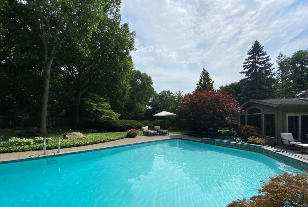 Backyard Pool Retreat by Great Oaks Landscape Associates Inc. - Photo 4