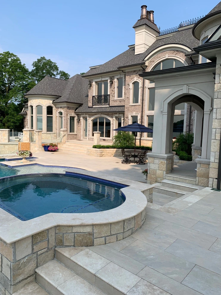 Backyard Pool Retreat by Great Oaks Landscape Associates Inc. - Photo 46