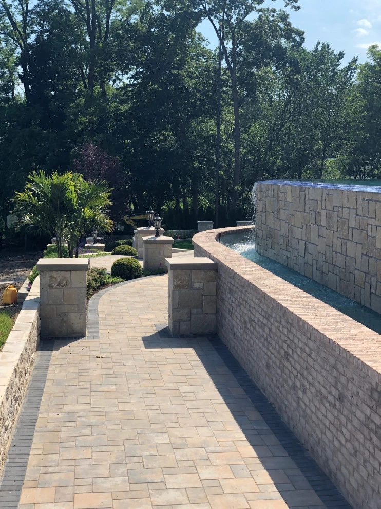 Backyard Pool Retreat by Great Oaks Landscape Associates Inc. - Photo 15