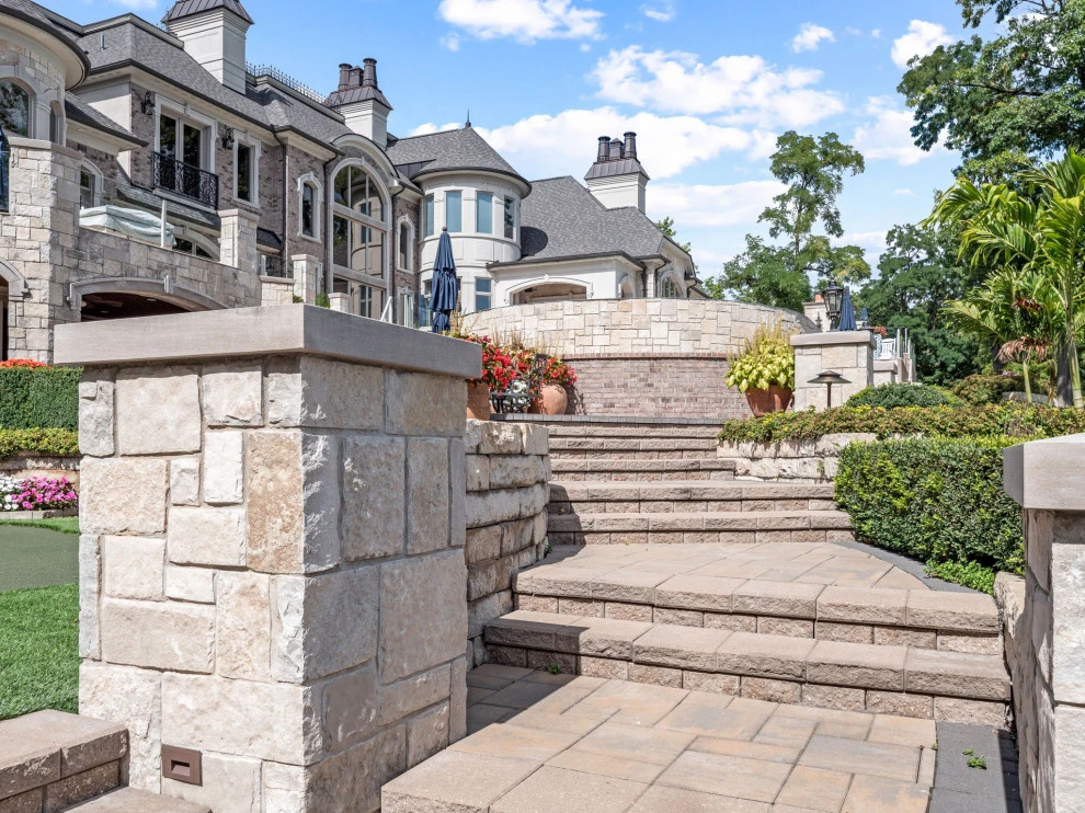 Orchard Lake Limestone Chateau by Great Oaks Landscape Associates Inc. - Photo 16