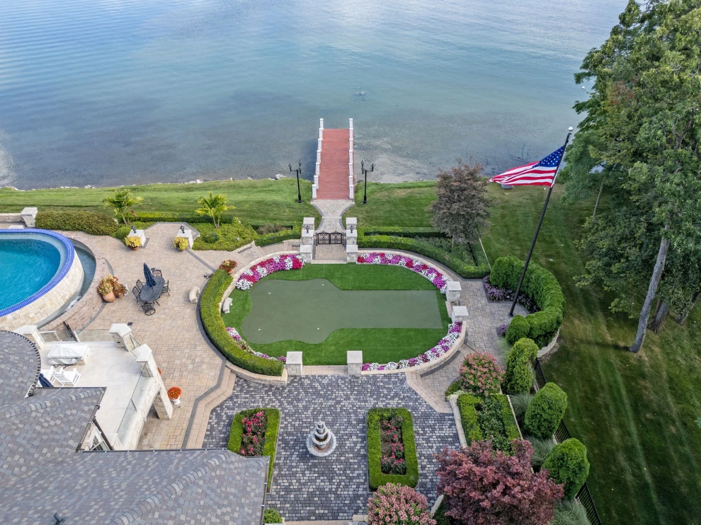 Orchard Lake Limestone Chateau by Great Oaks Landscape Associates Inc. - Photo 35