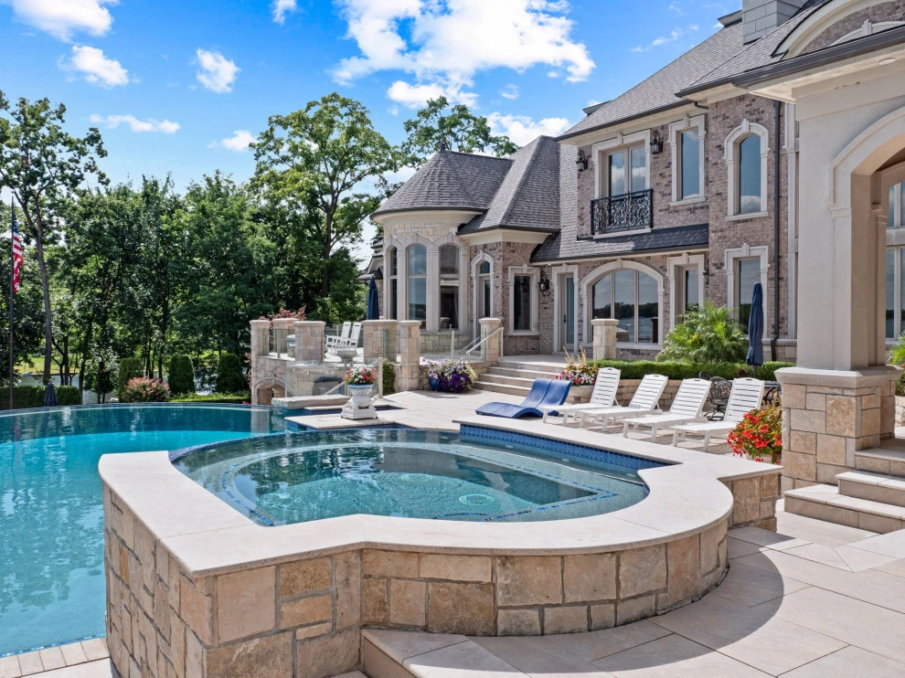 Orchard Lake Limestone Chateau by Great Oaks Landscape Associates Inc. - Photo 44