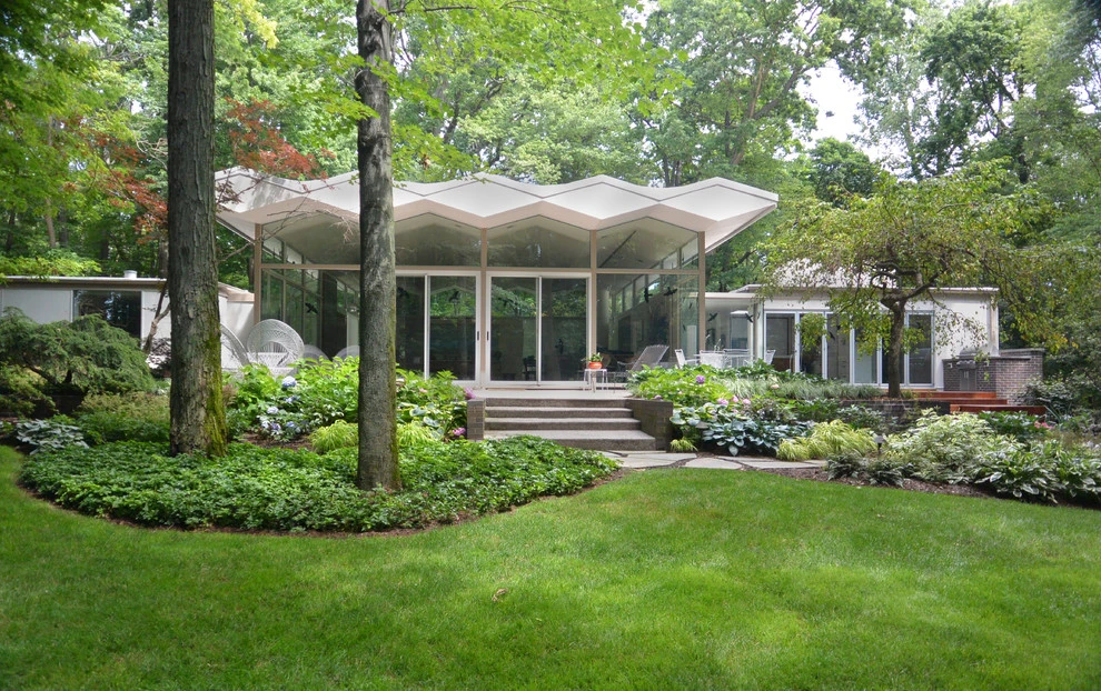 Backyard Woodland Haven by Great Oaks Landscape Associates Inc. - Photo 6