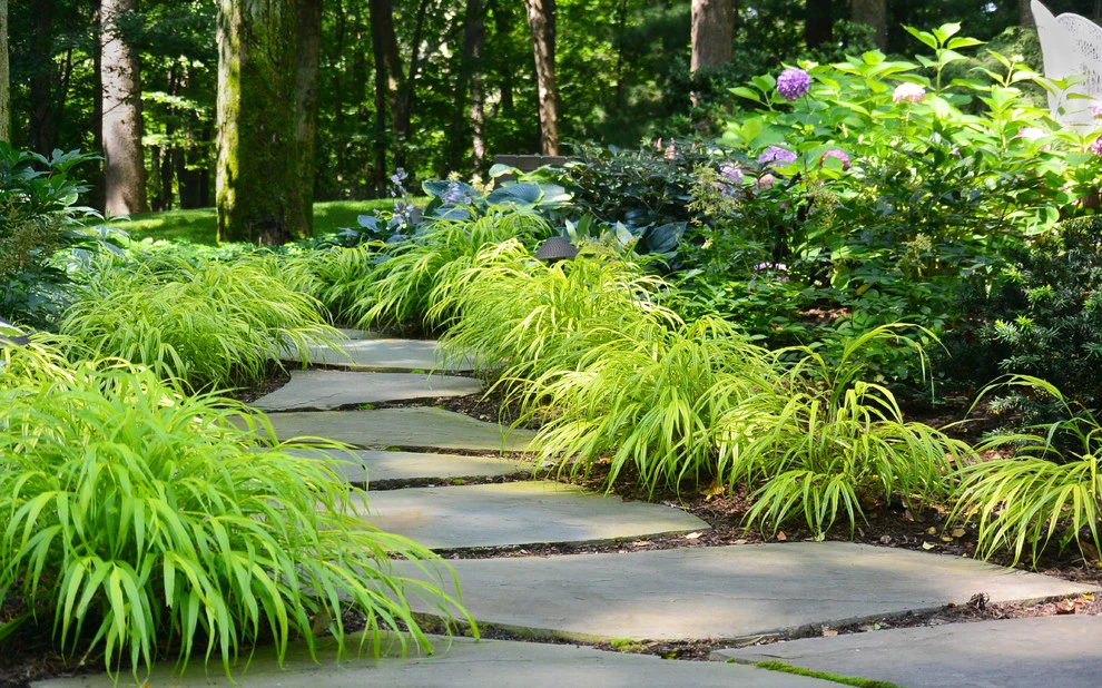 Backyard Woodland Haven by Great Oaks Landscape Associates Inc. - Photo 2
