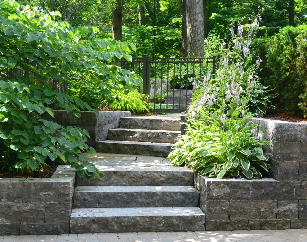 Backyard Woodland Haven by Great Oaks Landscape Associates Inc. - Photo 3